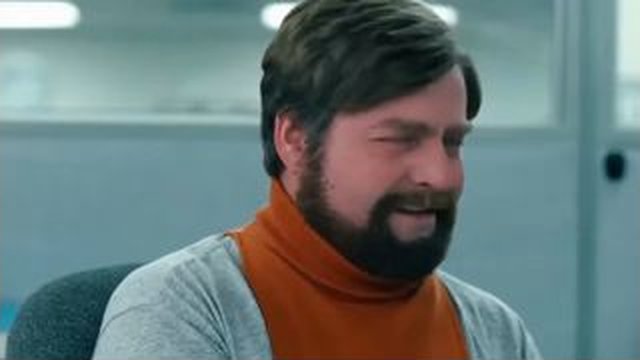 bearded man stare