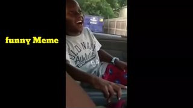 kid laughing