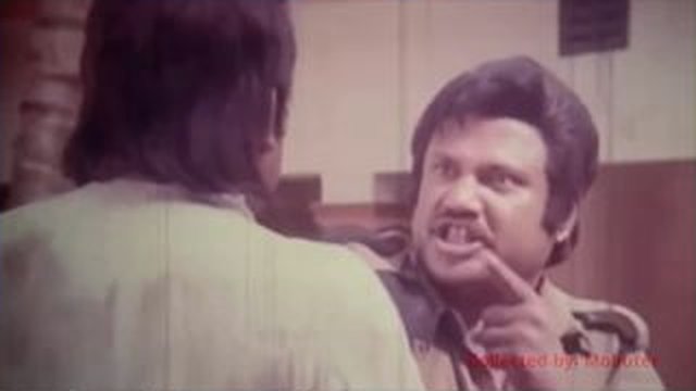 man shouts at man
